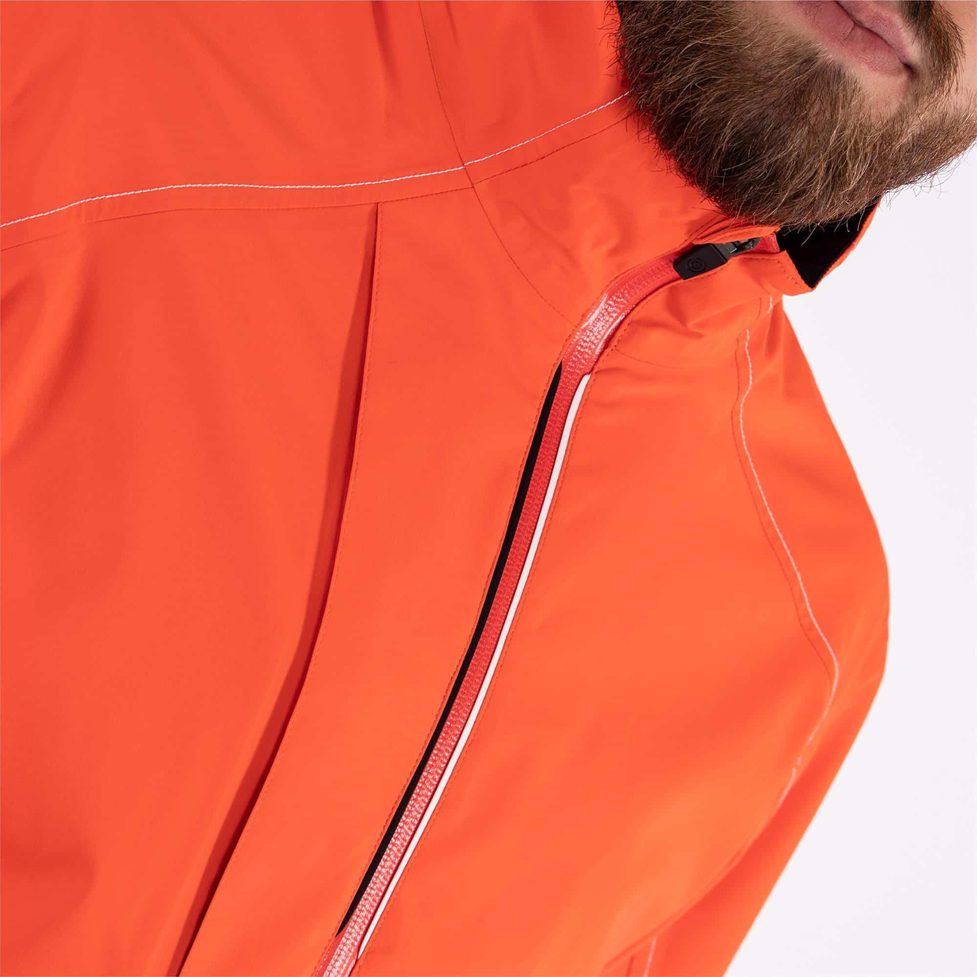 Galvin Green Apex Gore-Tex Mens Waterproof Golf Jacket Red Orange